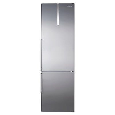 Panasonic NR-BN34EX1-B Freestanding Fridge Freezer, A+++ Energy Rating, 60cm Wide, Stainless Steel